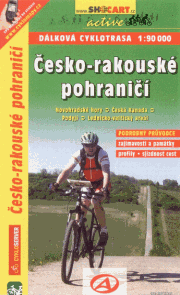 Česko-rakouské pohraničí - dálková cyklotrasa - cykloprůvodce Shocart - 1:90 000