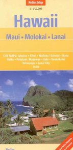 Havajsk&#233; ostrovy - Maui, Molokai, Lanai - mapa Nelles - 1:150 000