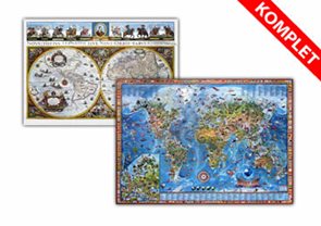 Historický svět + Mapa světa pro děti ZDARMA