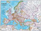 Nástěnná mapa Evropa National Geographic