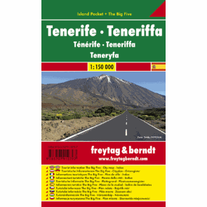 Tenerife - kapesní mapa 1: 150 000