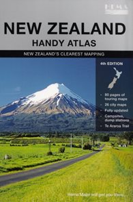 Nový Zéland (New Zealand) cestovní atlas 1: 434t