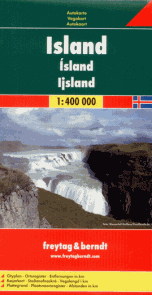 Island - mapa Freytag - 1:400 000