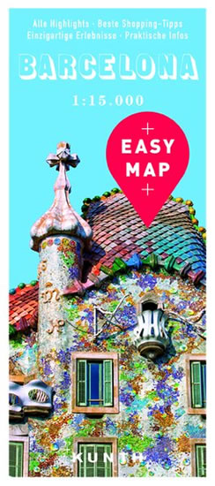 Levně Barcelona - Easy Map 1:15 000