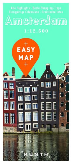 Levně Amsterdam - Easy Map 1:12 500