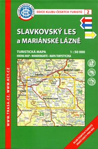 Slavkovský les a Mariánské Lázně / turistická mapa KČT 2