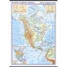 Severní a střední Amerika - nástěnná zeměpisná mapa 1:10 mil.