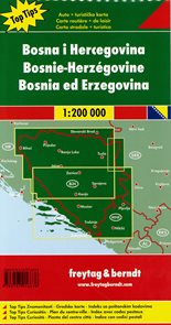 Bosna a Hercegovina - automapa 1 : 200 000