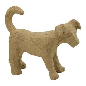 Kartonový pes Jack Russel 3,5 x 11 x 8cm
