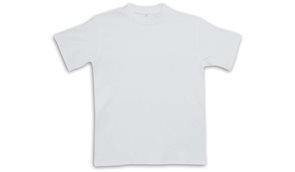 Dětské tričko krátký rukáv - bílé, 146 cm (9-10 let)