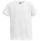 Dětské tričko krátký rukáv - bílé, 164 cm (14-15 let)