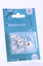Sada na výrobu ozdoby z perliček - Rampouch - stříbrný