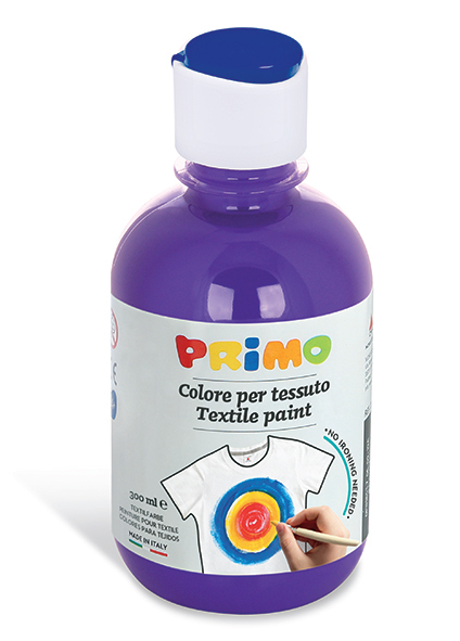 Levně Barva na textil PRIMO, 300 ml - fialová, Sleva 40%