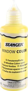 Barva na sklo STANGER 80 ml, žlutá