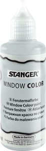 Barva na sklo STANGER 80 ml, stříbrná
