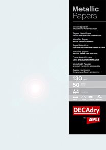 APLI Metalický papír A4 130 g - perleťový, 50 listů