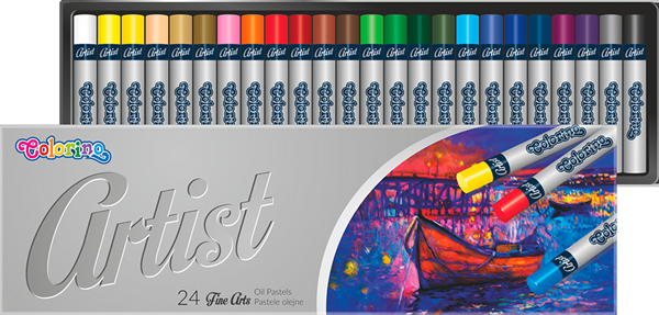 Levně Colorino Artist olejové pastely - 24 barev