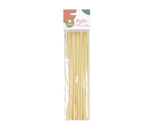 Špejle s hrotem bambusov&#233; 20 cm – 50 ks