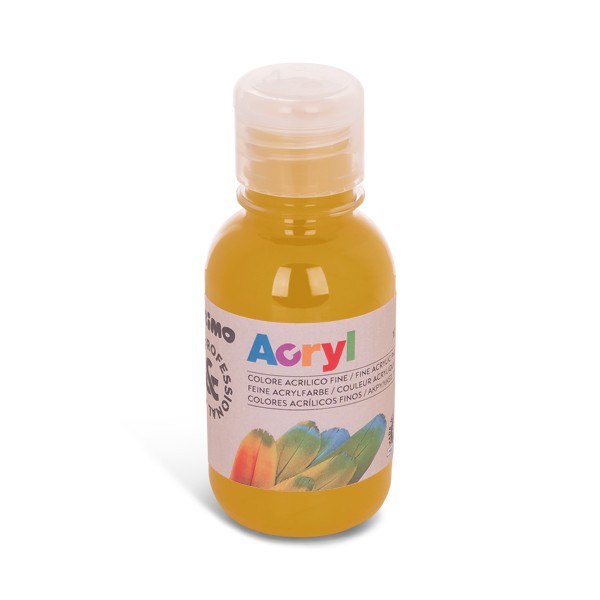 Levně Akrylová barva PRIMO, 125 ml, okrová