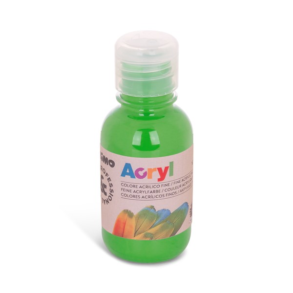 Levně Akrylová barva PRIMO, 125 ml, sv.zelená