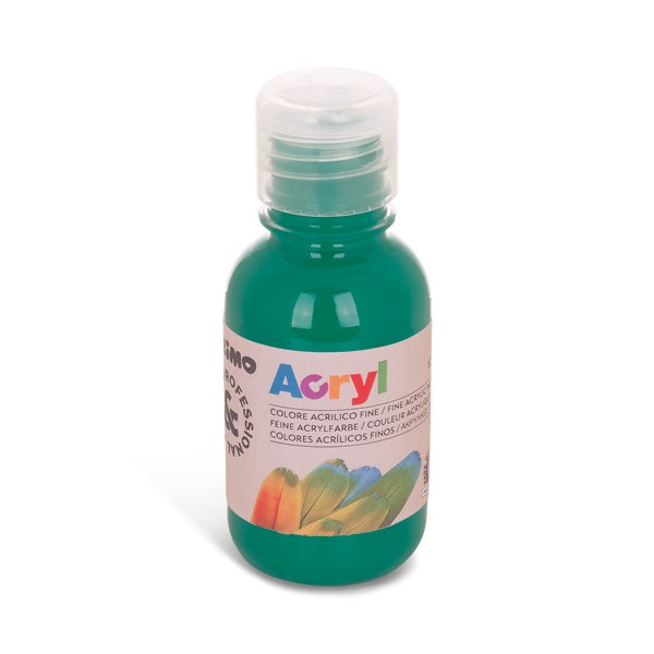 Levně Akrylová barva PRIMO, 125 ml, smaragdová