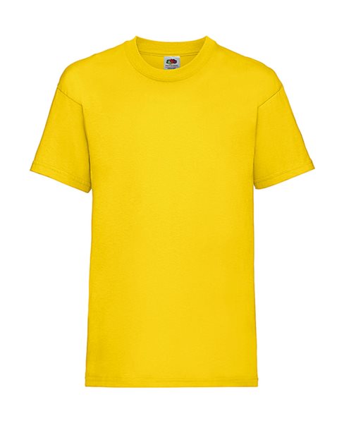 Tričko bavlněné dětské, 165 g/m2,velikost 128, žluté (yellow)