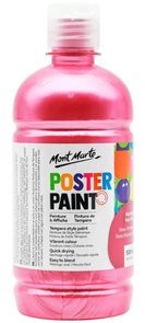 Temperov&#225; barva Mont Marte 500 ml - METALLIC růžov&#225;