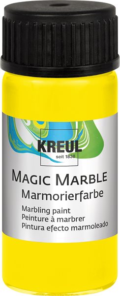 Levně Mramorovací barva Magic Marble 20 ml citrónová