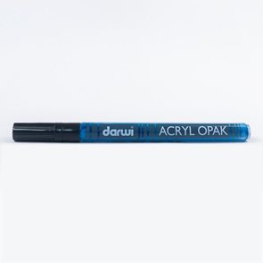 DARWI Akrylová fixa - tenká - 3 ml/1 mm - tmavě modrá