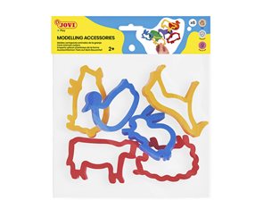 Vykrajovátka zvířátka JOVI - farma 6 ks