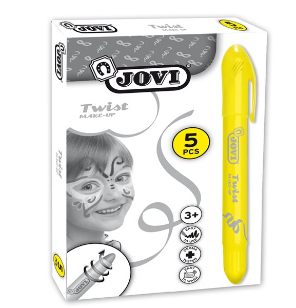 Levně Obličejové barva JOVI - TWIST žlutá - 1 ks