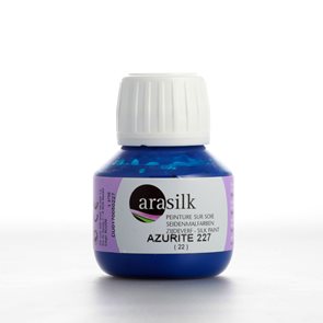 ARASILK Barva na hedvábí, 50 ml - azurit modrá