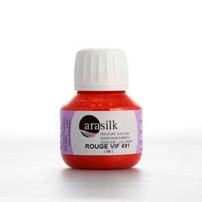 ARASILK Barva na hedvábí, 50 ml - růžová VIF