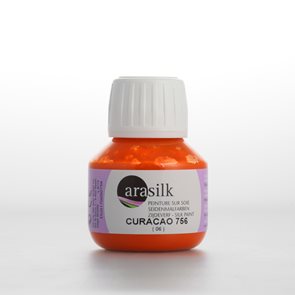 ARASILK Barva na hedvábí, 50 ml - oranžová curacao