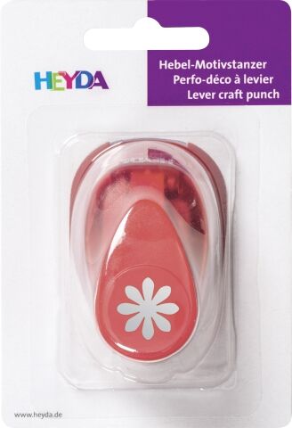 Ozdobná děrovačka na papír Heyda, 17 mm - Květina