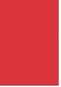 Fotokarton A4, gramáž 300 g - 10 listů - barva červená ibišek