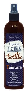 Barva na textil IZINK - tekutá - 180 ml s rozprašovačem - Hnědá
