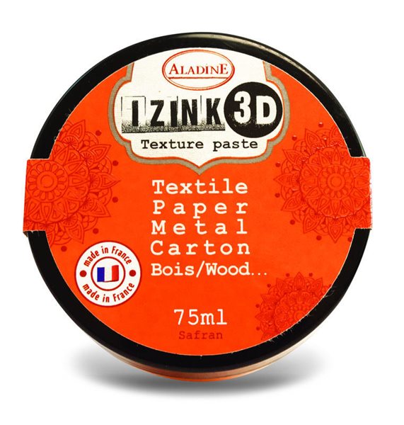 3D strukturovací pasta IZINK, oranžová