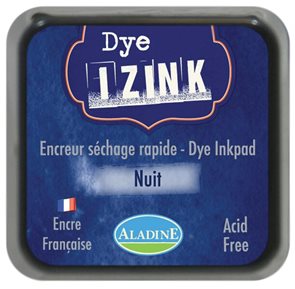 Inkoust IZINK mini, rychleschnoucí - noční modrá