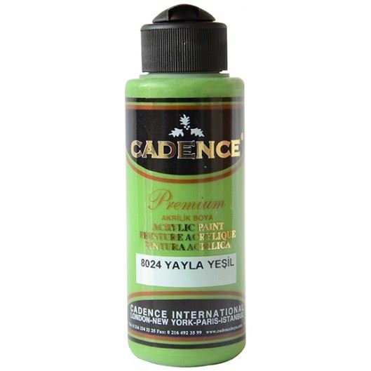 Levně Akrylová barva Cadence Premium, 70 ml - světle zelená