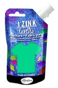 Textilní barva, IZINK klasická - 80 ml - tm. tyrkysová