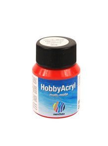 Hobby Acryl matt Nerchau - 59 ml - rumělková červeň