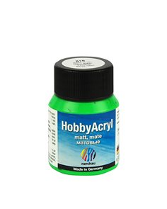 Hobby Acryl matt Nerchau - 59 ml - neon zelená