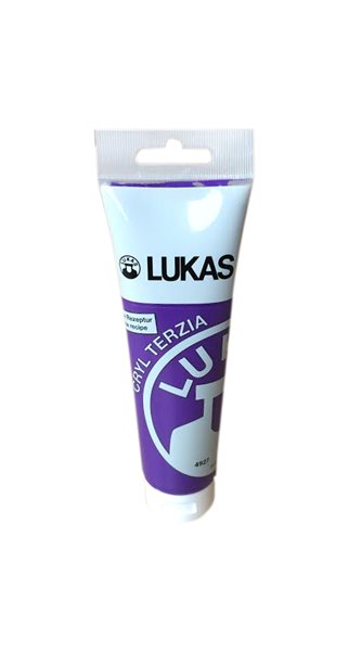 Levně Akrylová barva LUKAS "Cryl Terzia" 125 ml - kobalt fialový tmavý, Sleva 16%