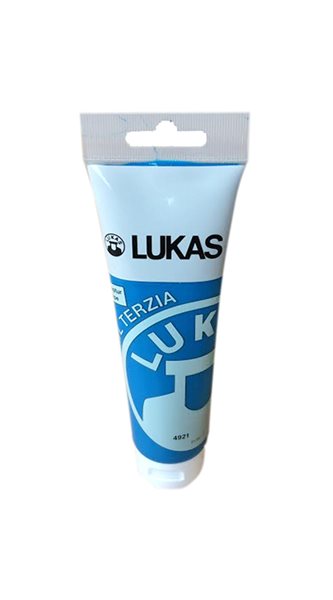 Levně Akrylová barva LUKAS "Cryl Terzia" 125 ml - blankytná modř, Sleva 16%