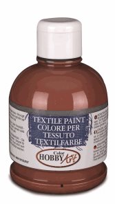 Barva na textil Color Hobby Art, 250 ml - hnědá