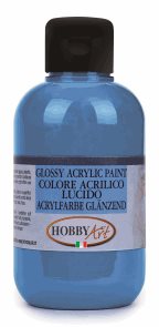 Akrylová barva Hobby Art, lesklá 50 ml - modrá