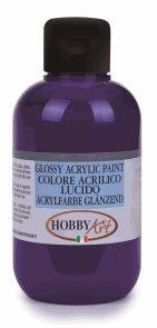 Akrylová barva Hobby Art, lesklá 250 ml - fialová