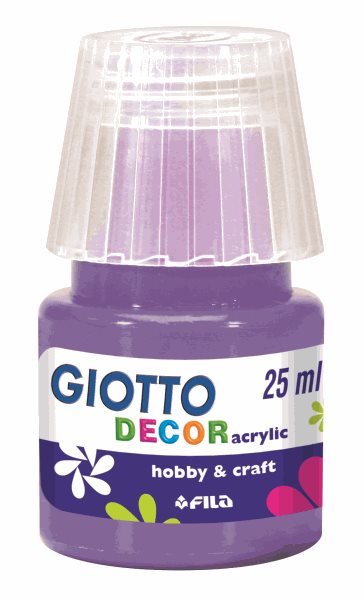 Levně Akrylová barva Giotto Decor matt 25 ml - fialová