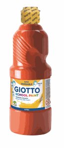 Temperová barva Giotto - 500 ml, červená